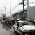 津波で多くの車が壊された