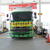 緊急物資を輸送するトラックへの給油訓練・広島石商の訓練で