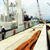 横田石油の基地での海上保安庁巡視船への給油作業