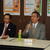 ＥＶの普及動向について説明する持田会長（右、左隣は西尾部会長）