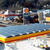 大分石油ＳＳの屋根に設置された太陽光発電装置（大分県豊後大野市）