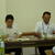 香川県防災施策などの説明をする危機管理課の森隆課長補佐(右)と和田州弘副主幹(左)