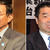 あいさつをする三日月滋賀県知事（右）と仁坂和歌山県知事（左）