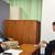 松浦石油流通課長が台風15号対応で矢島理事長を表敬訪問し、安定供給体制の強化策等を意見交換した