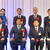 若澤社長（前列右から２番目）と総合最優秀賞・総合優秀賞のマネージャーと経営者たち