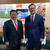経済・エネルギー連携で会談した石井政務官（左）とルクスィッチ政務次官