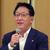 あいさつする澤田理事長