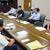 商議所に状況をヒアリングした山梨石商・藤本文彦専務（左手前）と全石連・川浪業務グループ長代理（左奥）