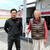 本村石油店の経営を引き継いだ島田さん（左）と任せた本村さん